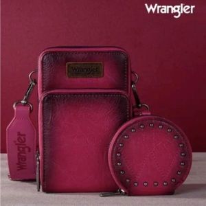 Wrangler cell phone crossbody